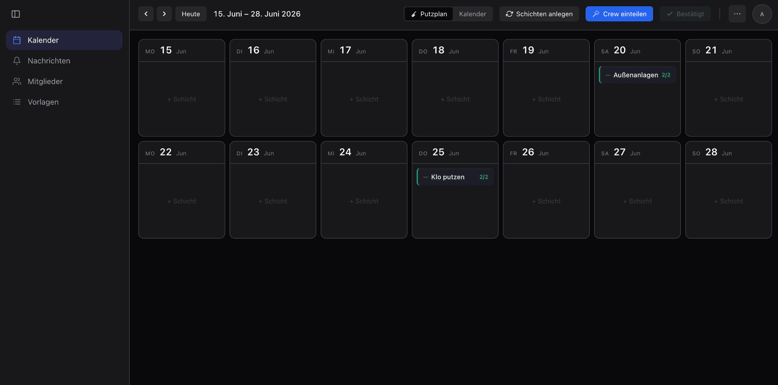 Putzschichten Manager preview