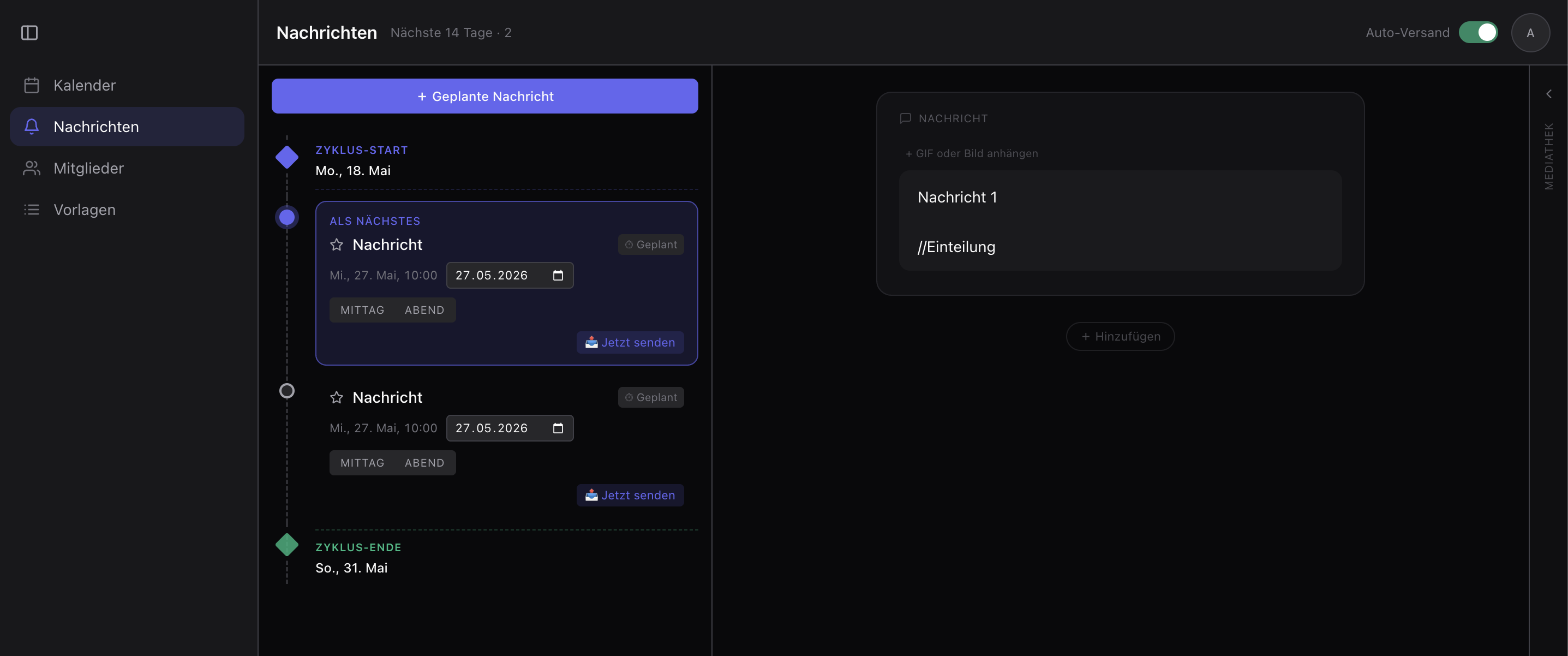 Compose message